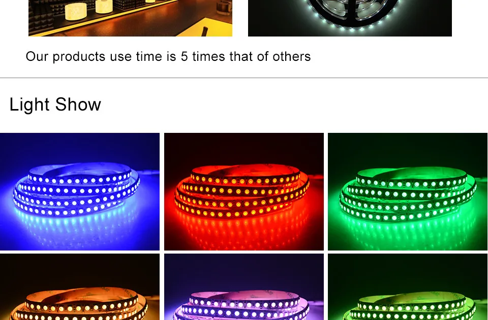 Led strip lamp RGB 50504