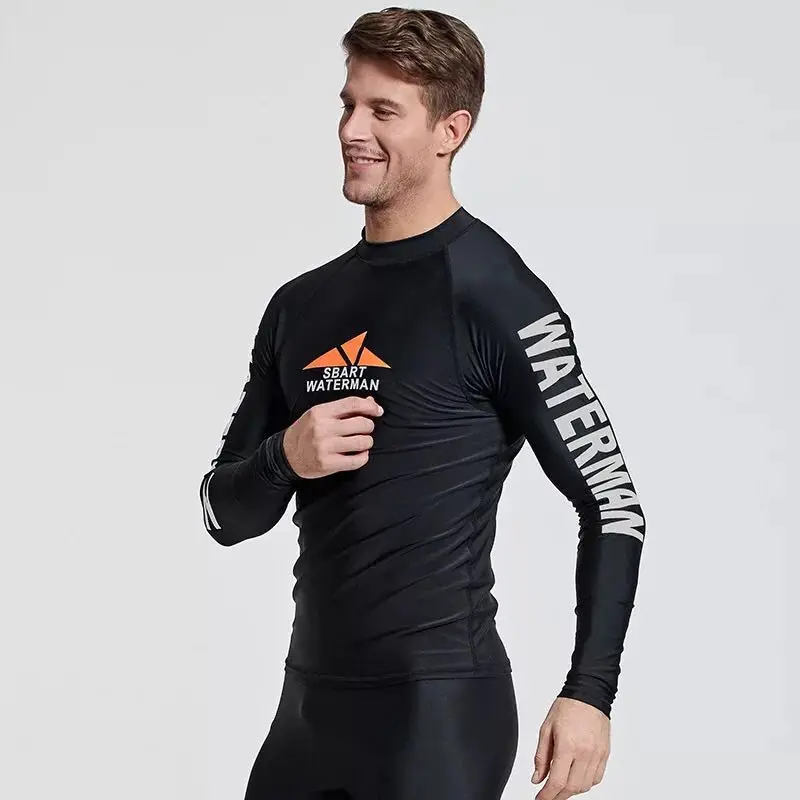 SBART 2018 купальники с длинным рукавом rashguard одежда для серфинга костюмы дайвинга