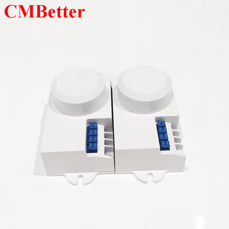 Newest 110VAC-130VAC 360 degree Microwave Sensor Light Switch Auto Induction Microwave Motion Sensor detector Free ship CM026 (7)