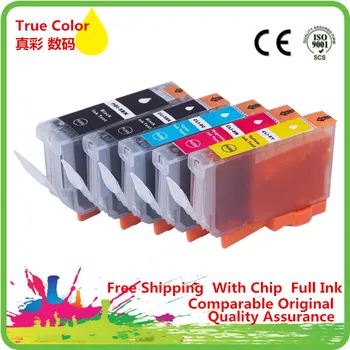

PGI-5 CLI-8 5 Color Replacement Ink Cartridge For Canon Pixma MP530 MP600 MP600R MP800 MP800R MP810 MP830 Full Ink