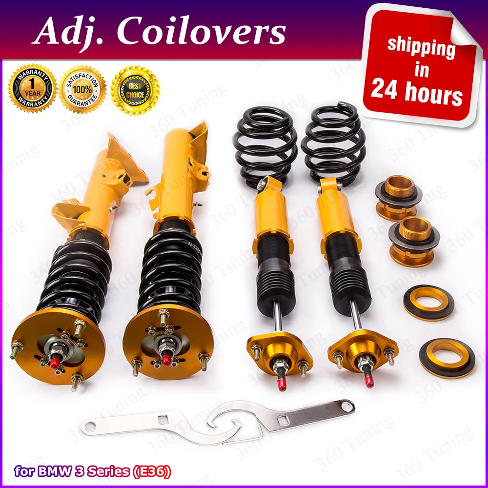 for BMW E36 3 Serie 318i 318is 320i Coilovers shock spring strut 325is