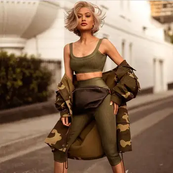 

Seamyla New Sexy Bandage Suit Sets Women Clothes 2020 Summer Spaghetti Strap Bodycon Club Outfits Celebrity Party Two Piece Set