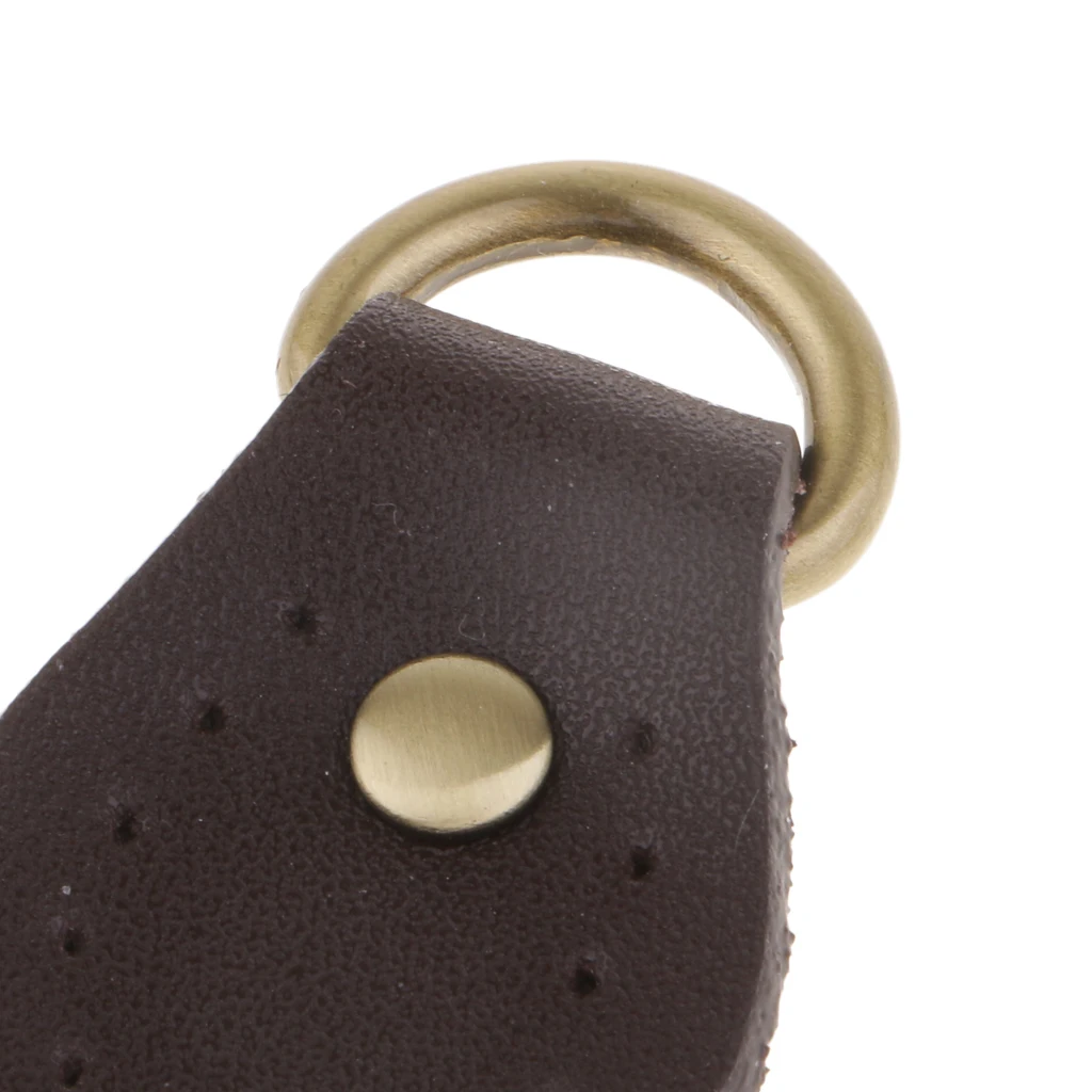 Pack of 2 PU Leather Handle Snap Buckles for Handbag Fastener Closures Making Accessories/Replacement