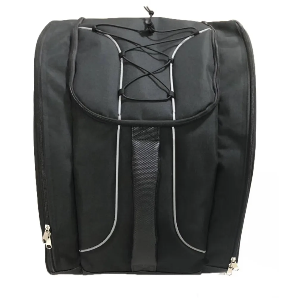 Grueso profesional esquí hielo 600D Nylon botas de nieve bolsa casco gran llevar portátil impermeable hombro mochila para Snowboard deporte - 2