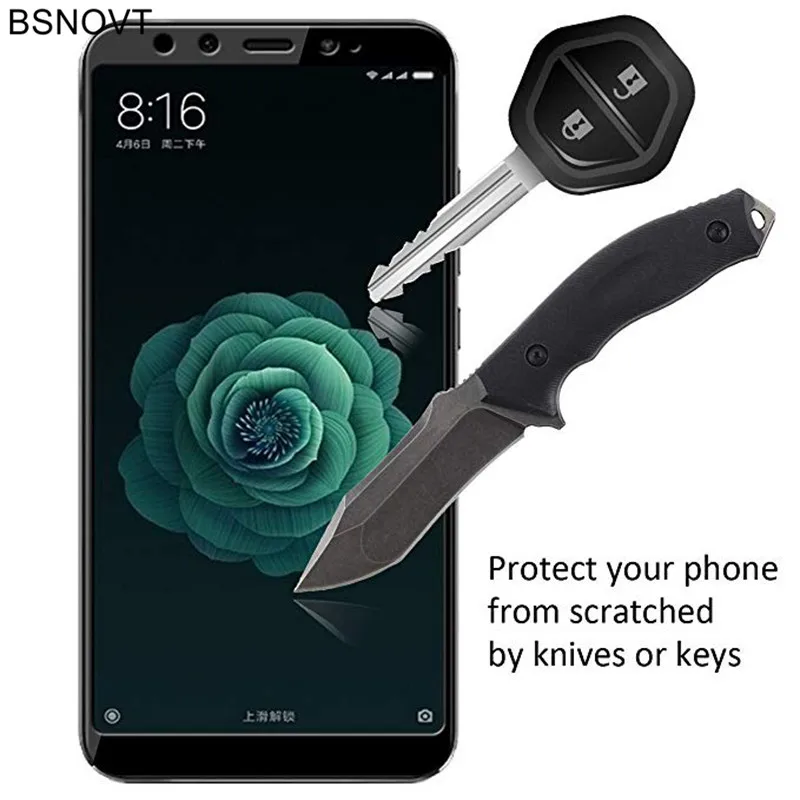 

For Xiaomi Mi A2 Glass Phone Screen Protector Full Glue Coverage Tempered Glass For Xiaomi Mi 6X Glass For Xiaomi Mi A2 / Mi 6X