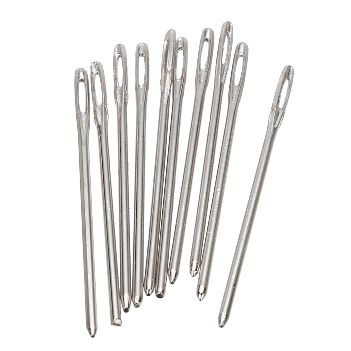 10pcs 1cm Large Eye Needles Embroidery Tapestry Darning Needle DIY Sewing Crafts Tools for Weaving Scarf Sweater