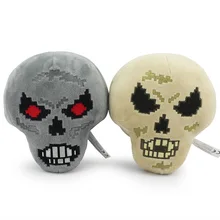 Free Shipping High Quality Cute Minecraft Toys Terraria Stuffed Plush Toys Skull Plush Toys Doll Kids