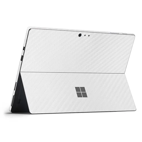 Наклейка из углеродного волокна для microsoft Surface Pro 6 - Цвет: white