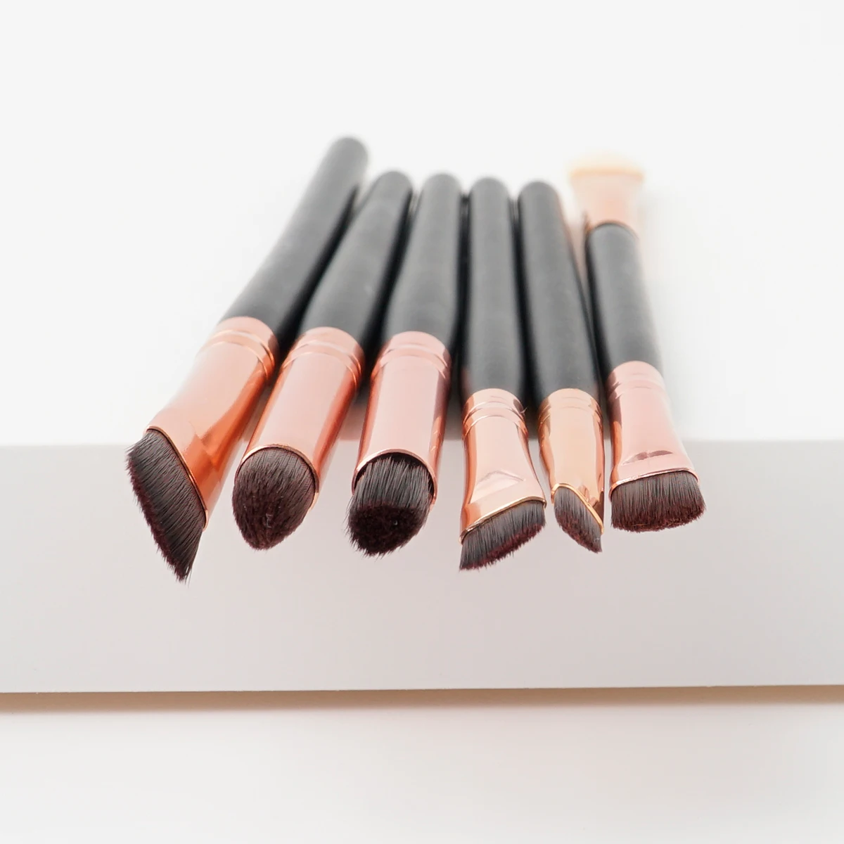 

ELECOOL 6/1set Makeup Brushes Set Professional Soft Nylon Hair Brow Eyeliner Eyeshadow Pincel Maquiagem Cosmetic Tools For Women