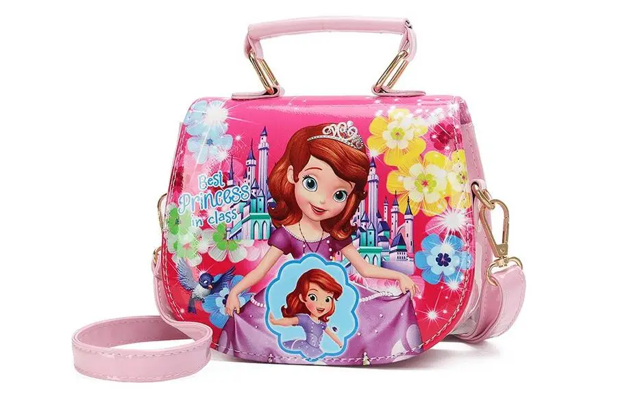 Новые Мультяшные детские сумки для девочек, сумки для девочек, детские сумочки, Детские Вечерние Сумки из искусственной кожи для принцесс, сумка-мессенджер для девочек