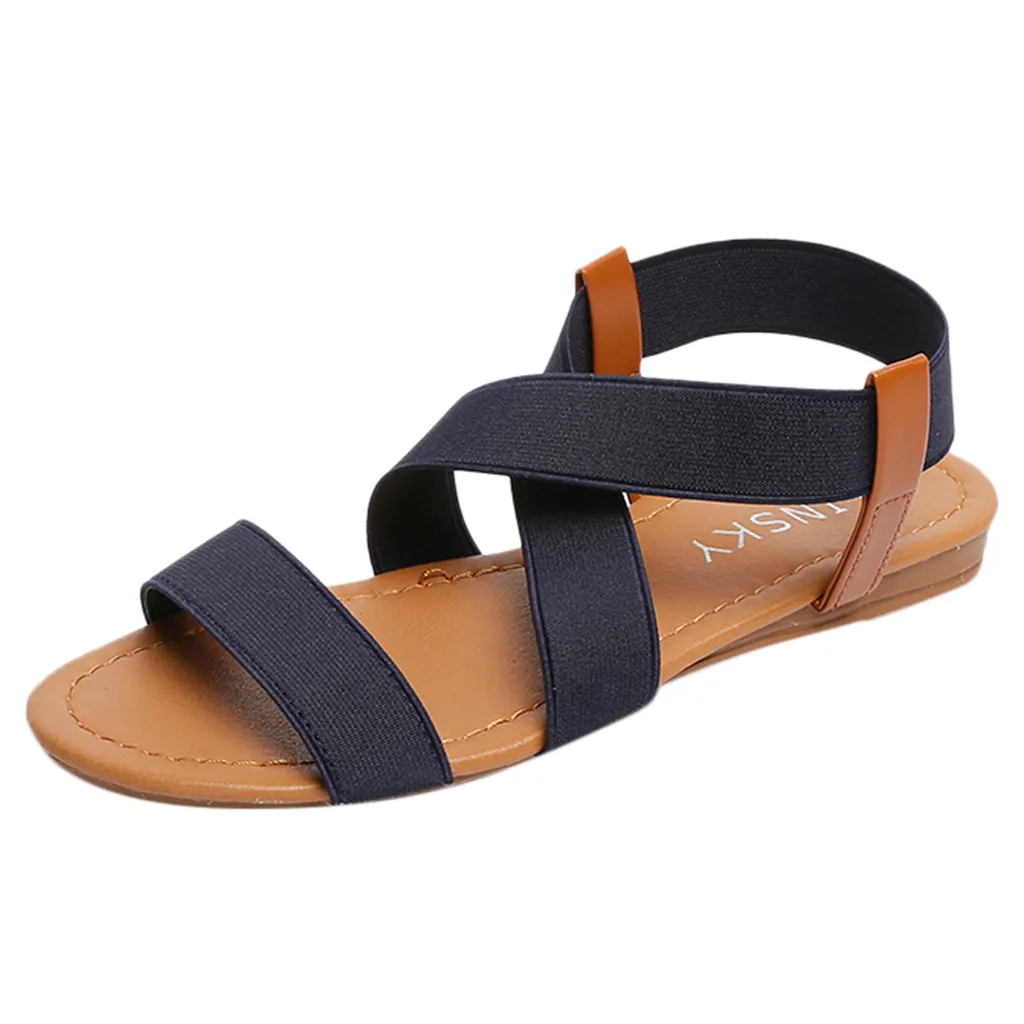 YOUYEDIAN сандалии на плоской подошве; коллекция года; удобная летняя женская обувь на платформе; летние женские босоножки для пляжа;# w30