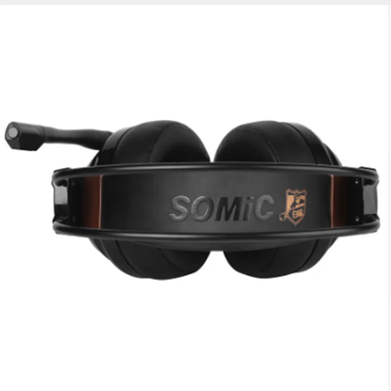 Somic G941 Upgrade USB 7.1 Virtual Gaming Headset Active Noise Cancelling Headphone with Mic Vibration for Computer PC Gamer