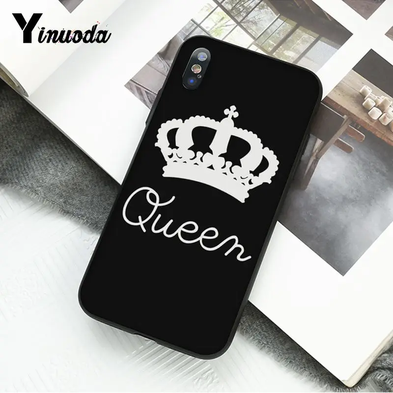 Cartoon Crown King and Queen 