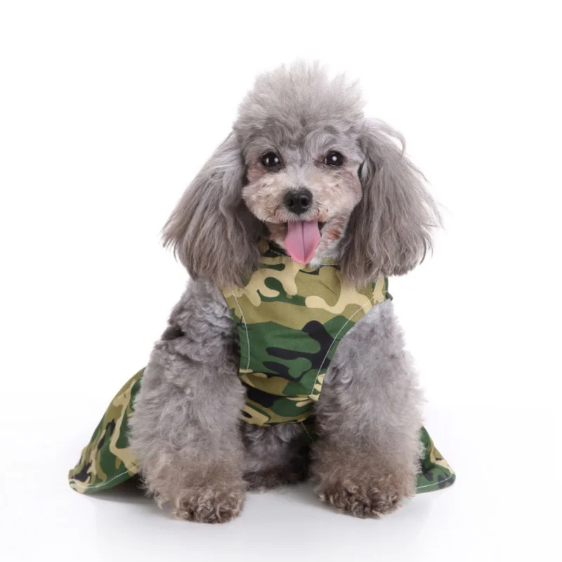 Весенне-летнее платье для собак Одежда для домашних животных Полосатое платье с бантом для девочек платье-пачка с котом рубашка для щенка