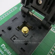 QFN48 UFQFPN48/48 48 размером 7X7 мм Шаг 0,5 мм burn-в гнездо золотое покрытие тестовая плата для интегральных схем сиденье Тесты гнездо Тесты скамья