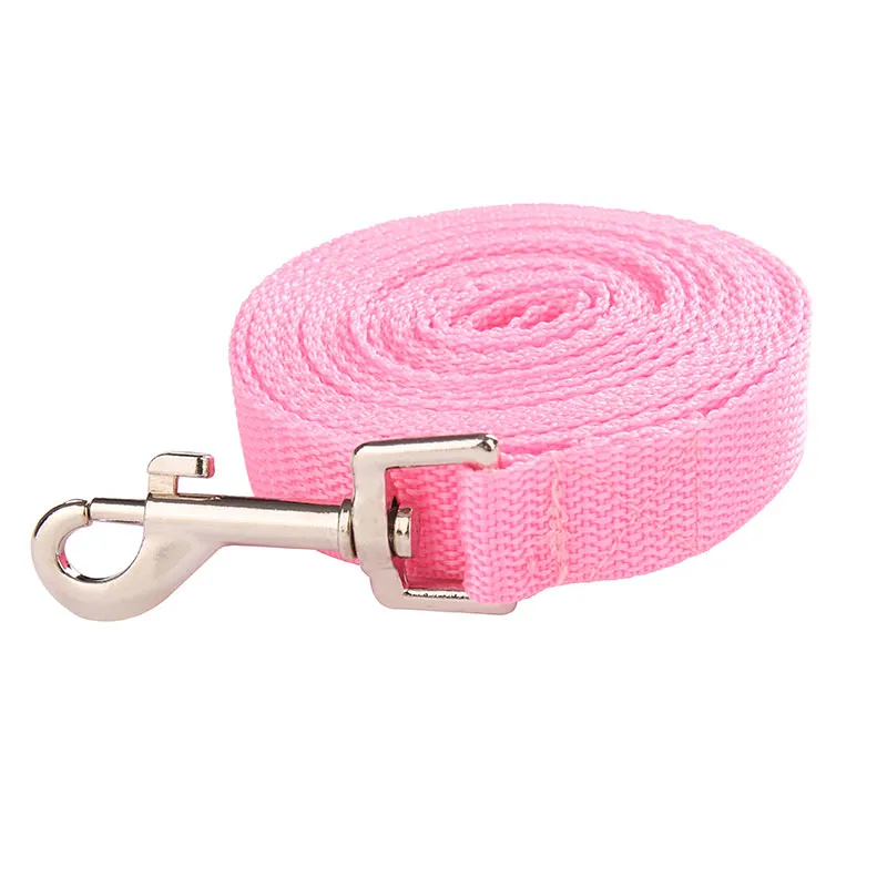 Dog Collars  Nylon Leash Pet Dog Leash for Small Medium Dogs Cats Puppy Walking Running Leashes Lead Pet Supplies-1.5M 1.8M 3M 4.5M 6M Length Dog Collars vintage Dog Collars