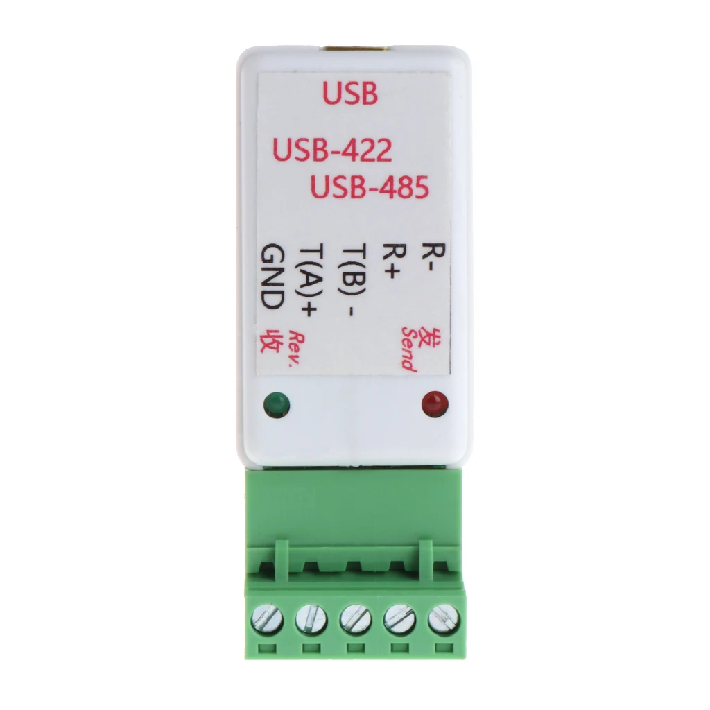 High Quality 2 in 1 USB to RS422& RS485 Converter Adapter with CH340T Support 64b Win7 Linux