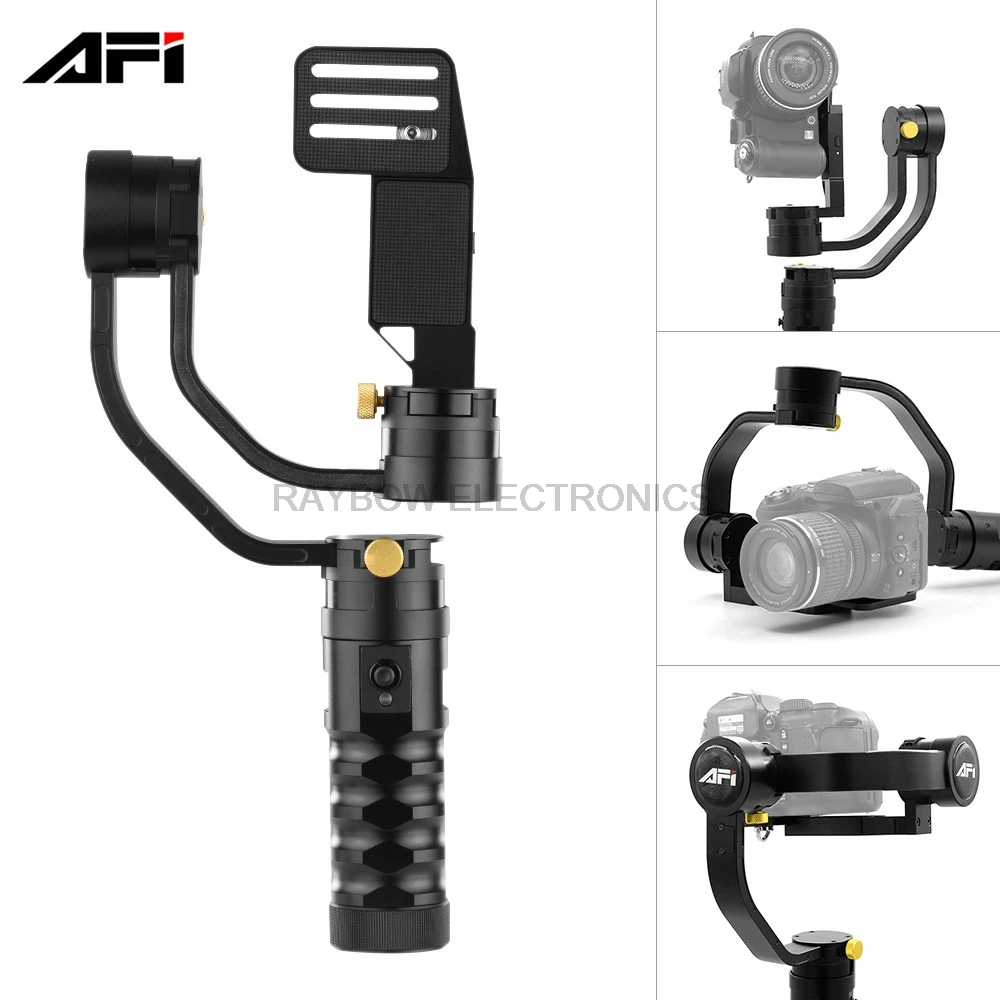 AFI VS 3SD PRO 3 axis dslr camera brushless gimbal quick stabilizer for