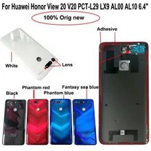Оригинальная новинка для huawei Honor View 20 V20 PCT-L29 LX9 AL00 AL10 6," Задняя Дверь Корпус Крышка батарейного отсека
