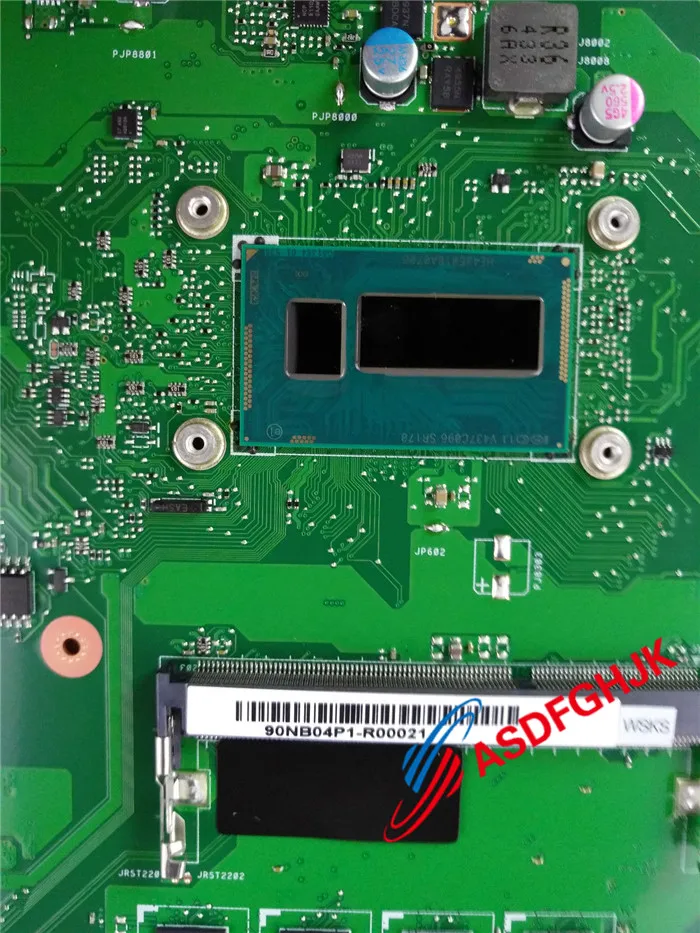  Original Motherboard For ASUS X751L K751L X751LAV X751LD X751LA WITH I7-4500U Mainboard 4GB fully t