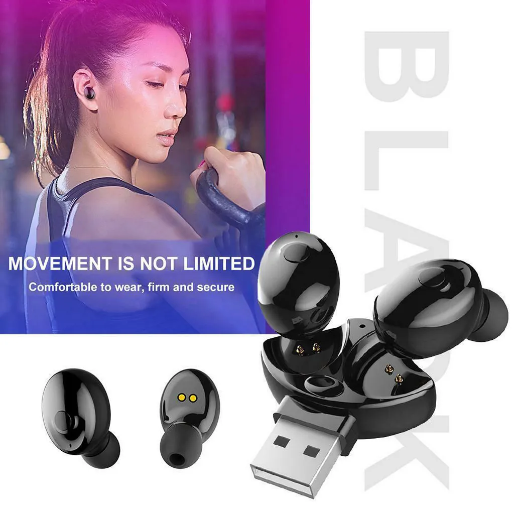 VOBERRY XG-17 TWS Bluetooth 5,0 гарнитура портативная Магнитная Зарядка для одного уха и двух ушей Беспроводная стереогарнитура 719#2