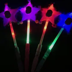 Светящиеся палочки светодиодный палку Красочные мигающий дубинки Light-Up Stick фестиваль вечерние украшения концерт Опора Бар Рождество