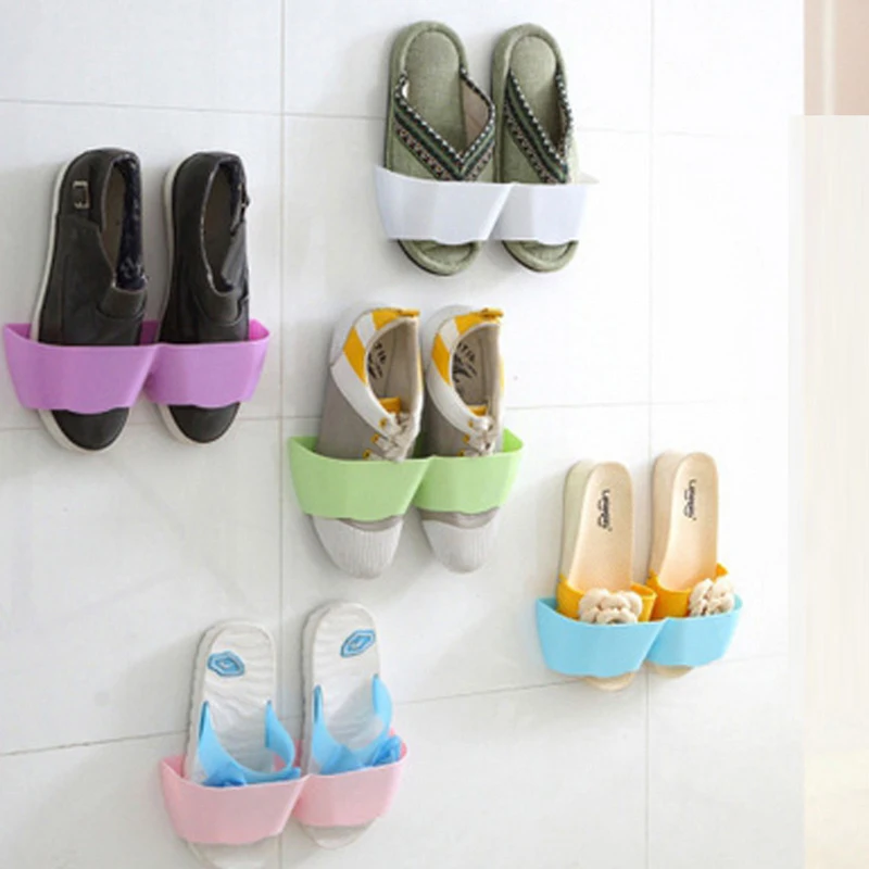 Creative Candy Color Hanging Shoes Storage Rack Simple Shoes Hanger