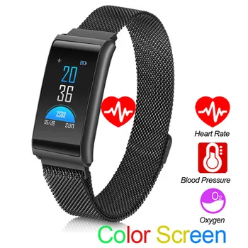 

Smart Band R02 Fitness Tracker Sleep Monitor Heart Rate Smart Bracelet Blood Pressure Color Screen Band VS mi band 2 3