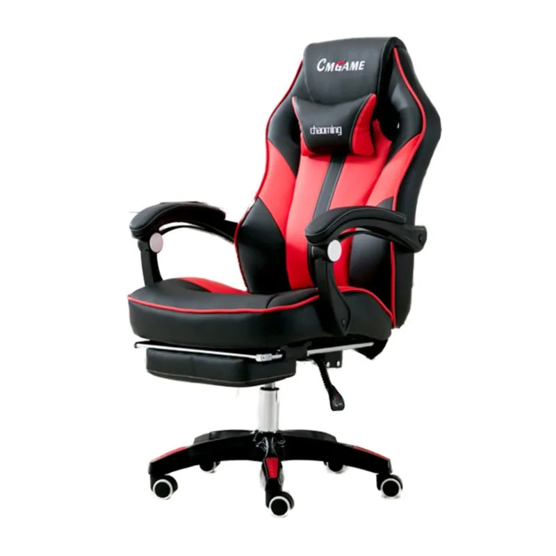 Расширяющаяся спинка Poltrona Gaming Silla Gamer офисное кресло для руководителя эргономичный массаж может лежать Синтетическая кожа с подставкой для
