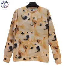 2017 Mr.1991INC New fashion men/women 3d hoodies Funny printed dogs sudaderas hombre Moletom jacket tops W244