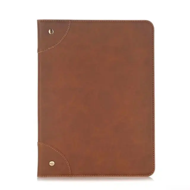 Магнитная Smart Case для Samsung Galaxy Tab S3 9,7 Tablet из искусственной кожи бумажник чехол для Samsung Galaxy Tab S3 9,7 T820 T825 - Цвет: brown