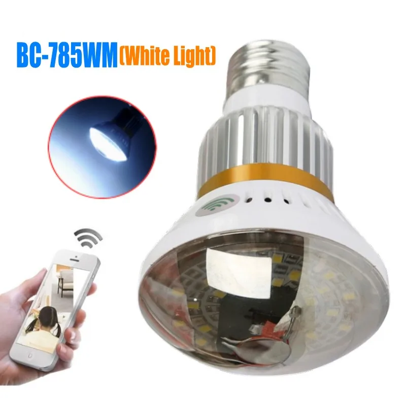 Новый стиль BC 785 лампы Wi Fi IP Камера HD 720P охранных Камеры Скрытого видеонаблюдения