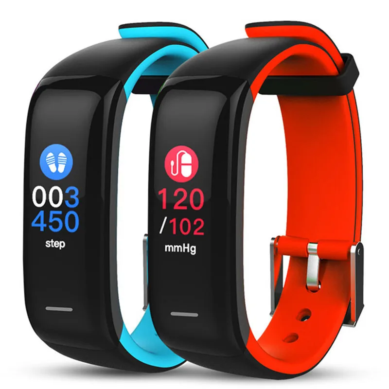 

Smart bracelet Heart Rate Monitor Accurate Blood Pressure Monitor Colorful Touch Screen Fitness Band PK fitbits SmartBand