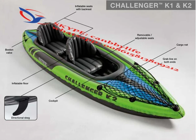 Надувной каяк Challenger k1