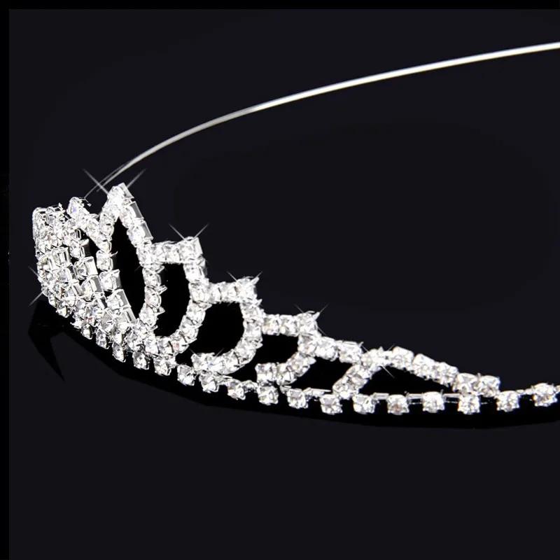 Bride Bridesmaid Girls Headband Tiara Simple Design (1)