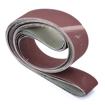 

6pcs/Set Aluminum Oxide Sanding Sandpaper Sander Belt Abrasive Band 2 X 72