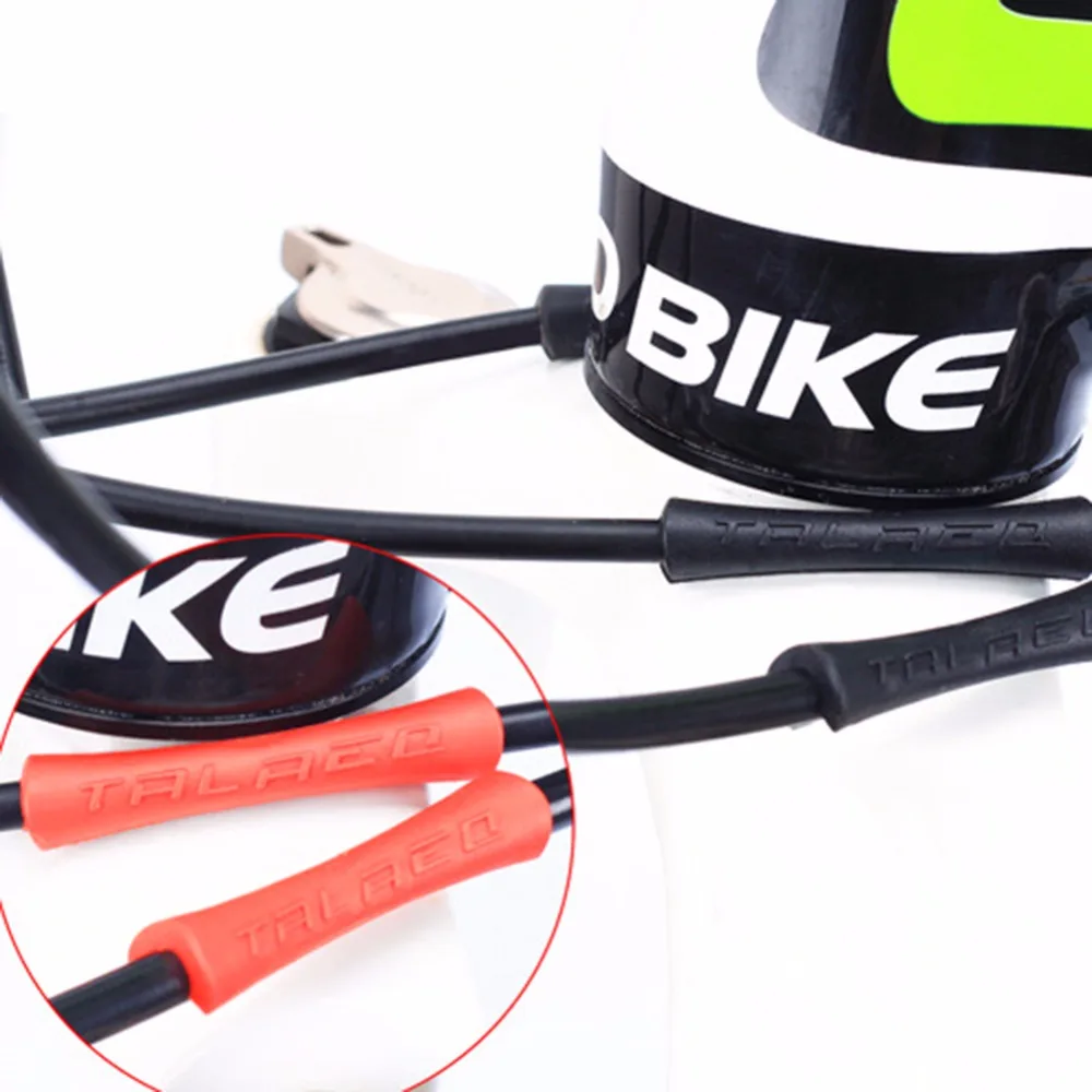 2pcs Bicycle Brake Cable Housing Rubber Protector Sleeve Bike Frame
