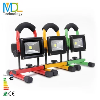 

IP65 COB LED flood light portable spotlight 10W 20W 30W 50W Flood Lamp Rechargeable LED Work Lamps Outdoor Emergency light
