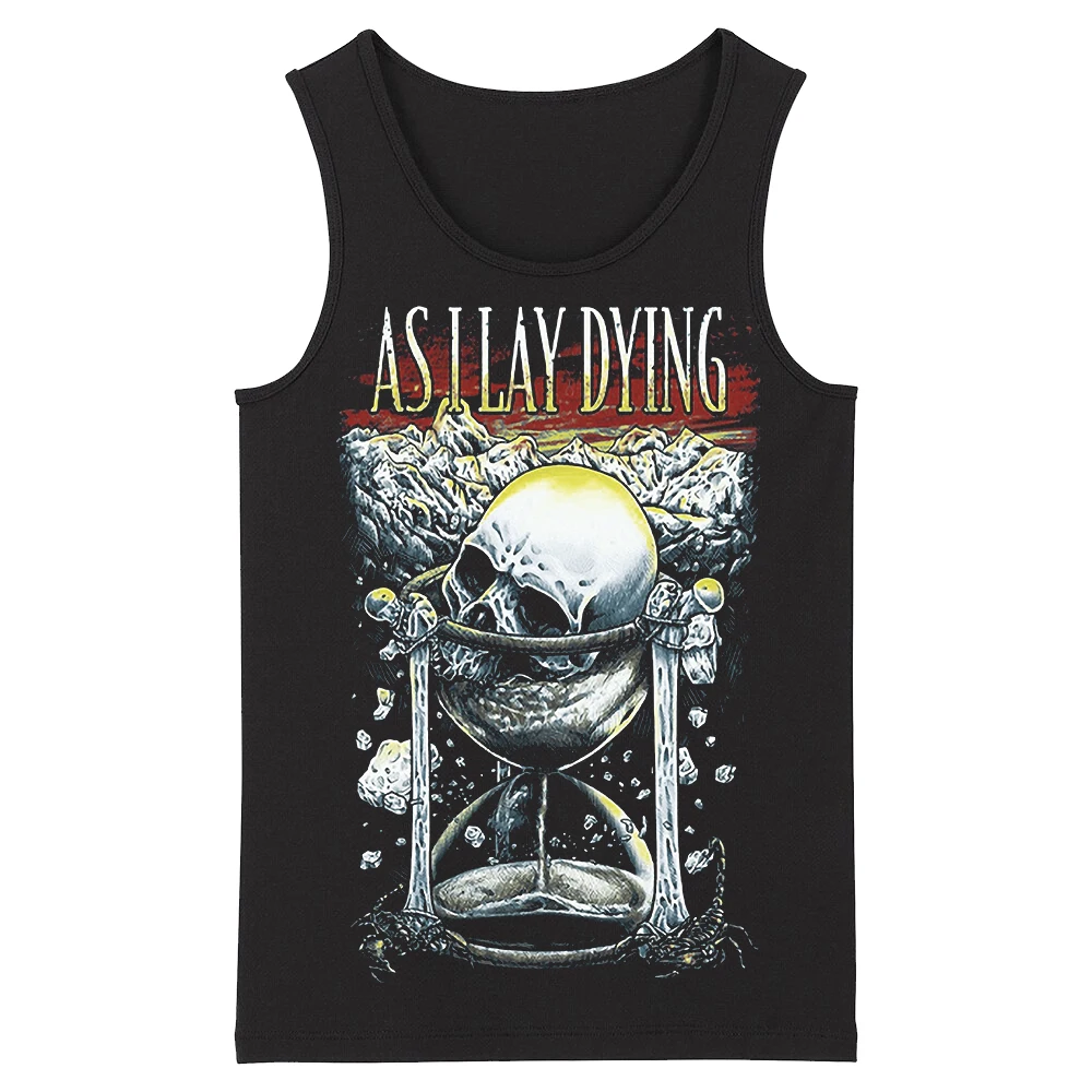 

Bloodhoof As I Lay Dying Grindcore HardMetal Deathcore Hard Metal men's top new black Tank Tops Asian Size