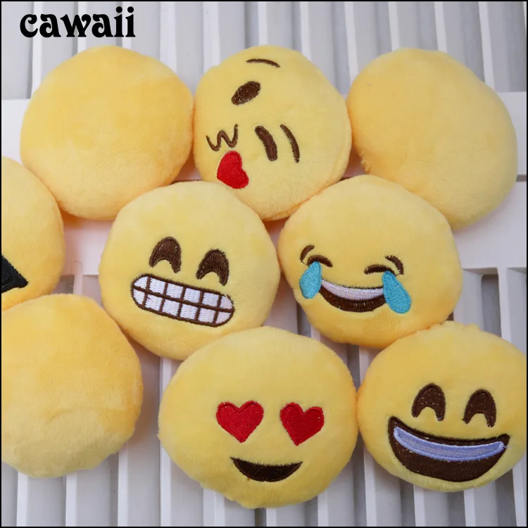 Buy Emoji cartoon dog pet cat squeaky squeaker toy