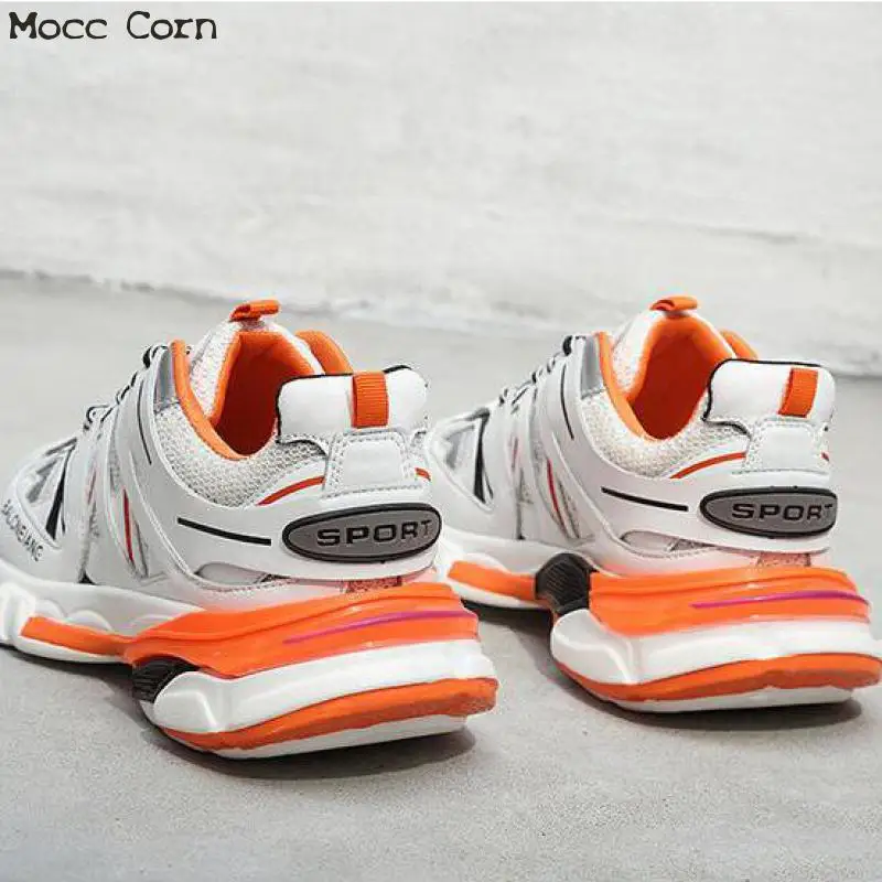 

Unisex Sneakers Breathable Mesh Men Shoes Luxury Brand Sports Shoes Adult Female Male Tennis Women Trainers Dad Shoes Trendy