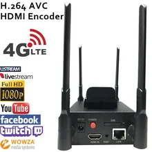 MPEG-4 AVC/H.264 4G LTE HDMI Video Encoder HDMI Transmitter live Broadcast encoder wireless H264 iptv encoder