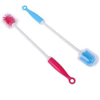 

1PCS Creative Bottle Brush For Baby Bottles Scrubbing Silicone Cleaning Tool Kitchen Cleaner For Washing Cleaning