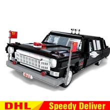 Блок xingbao 03003 Оригинальные творческие MOC Technic наборы HongQi Master строительные блоки кирпичи Leingly игрушки модель клон Lepinges