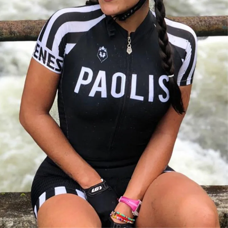 Женский костюм для триатлона Pro Team велоспорта mtb розовый гелевый комбинезон