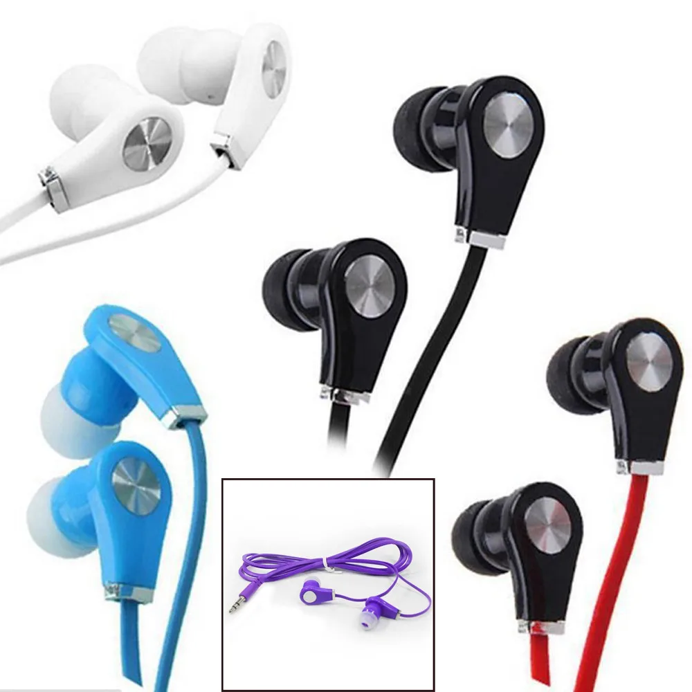 

Earphone Universal 3.5mm In-Ear Stereo Earbuds Earphone For Cell Phone Computer Compatibility For 3.5mm Audio Jack 2018