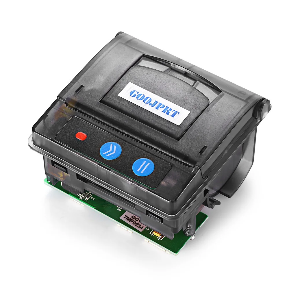 Goojprt QR203 58 ملليمتر البسيطة المدمجة مايكرو الباركود طابعة حرارية الإيصال rs232/ttl usb متوافقة مع EML203