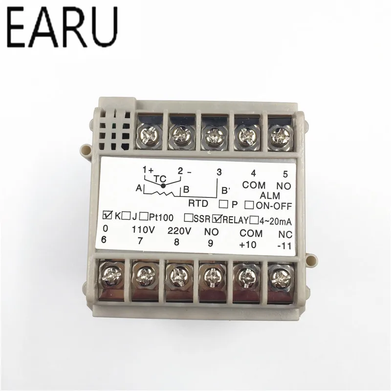 Высокое качество промышленных Температура контроллер SG-742 Термостат Термометр термопары K, J, E, RTD PT100 Вход ССР реле Выход