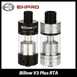 Ehpro Бюлов V3 плюс RTA Форсунка 5,4 мл Ёмкость бака V3 плюс ввиду танк двойной поток воздуха Управление скорость стиль крышка Vape