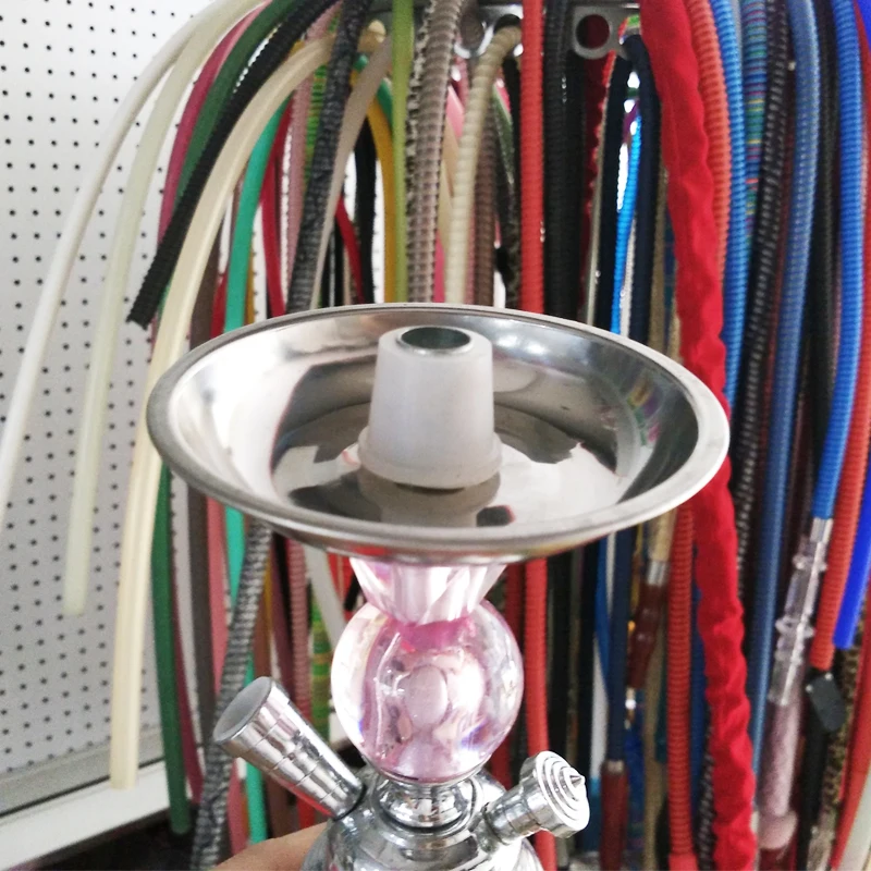 Medium-sized Shisha Hookah Bowl Grommet Tobacco Rubber Black White Water Pipe Sheesha Accessories SH0925 10pcs / Pack LOMINT